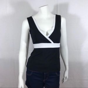 NY&Co Black & White Blouse